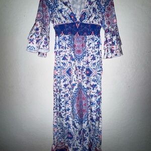 Floral Bohemian Maxi Dress